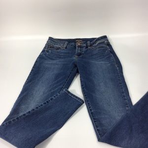 Dear John 27 Metro Jegging Medium Wash Distressed